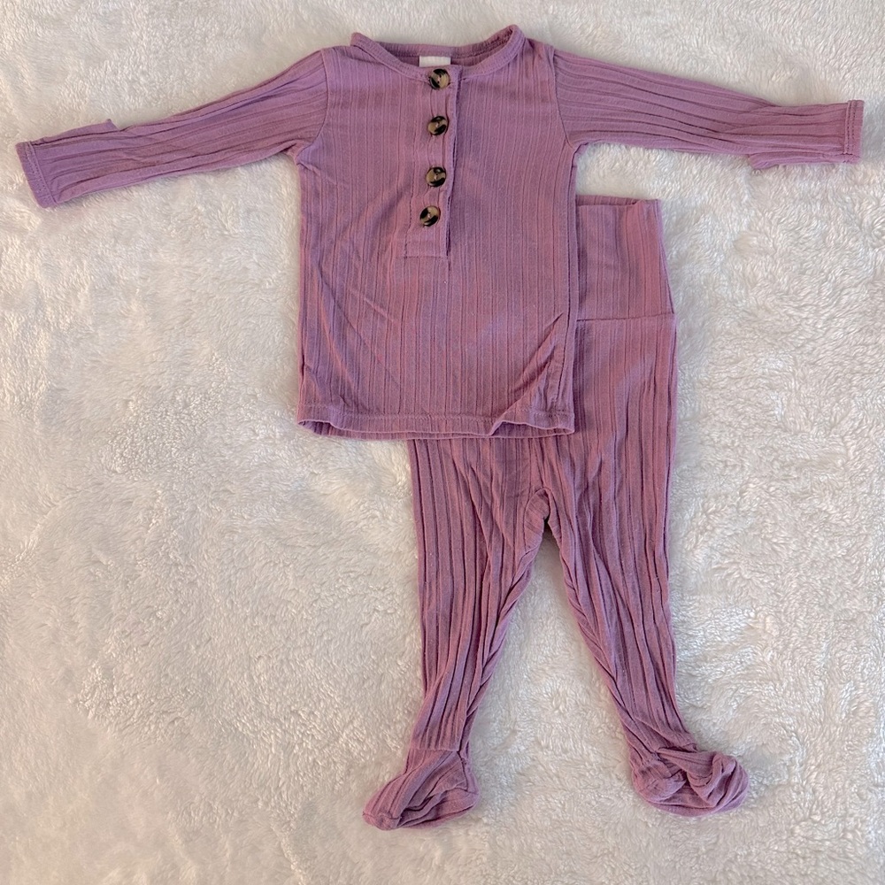 Lou Lou & Company Purple Kids Matching Set
